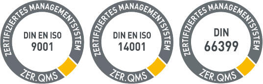 ZER-QMS Zertifikate