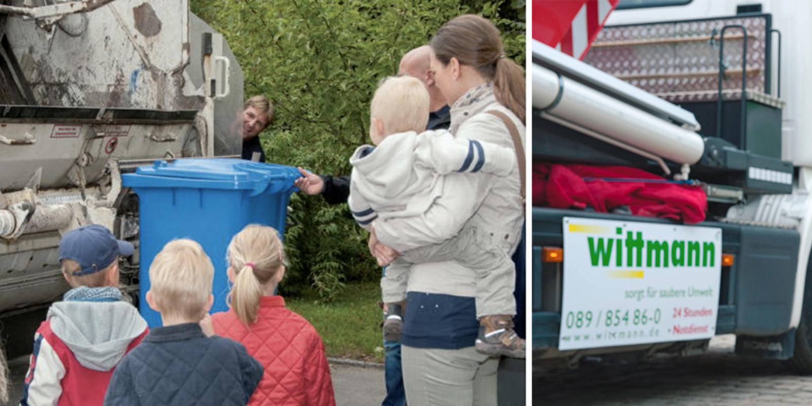 Kinderparadies auf dem Wertstoffhof