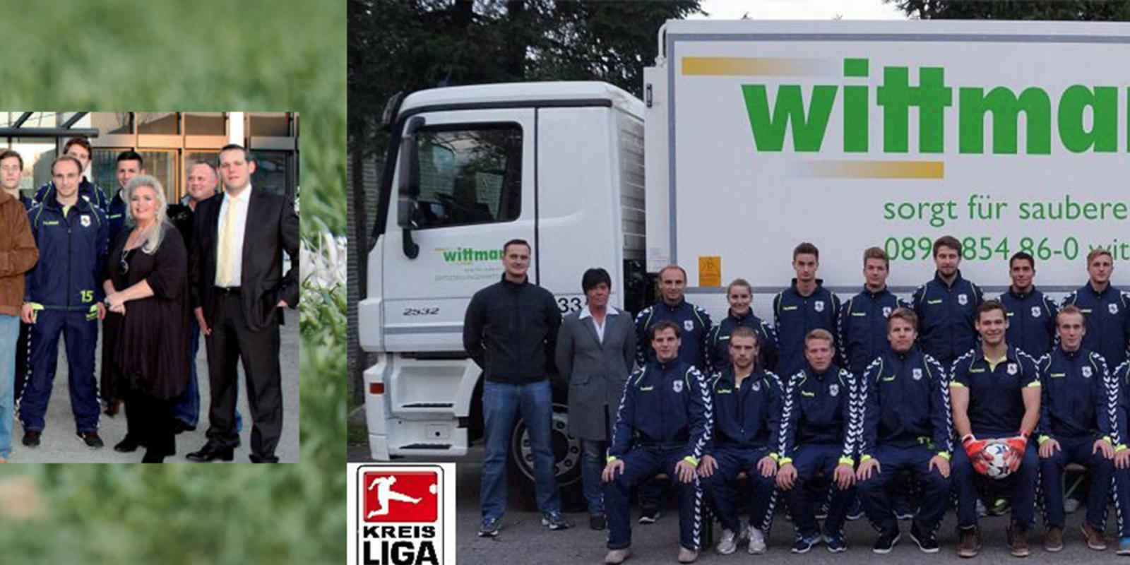 Wittmann sponsert Kleidung des TSV-Gräfelfing